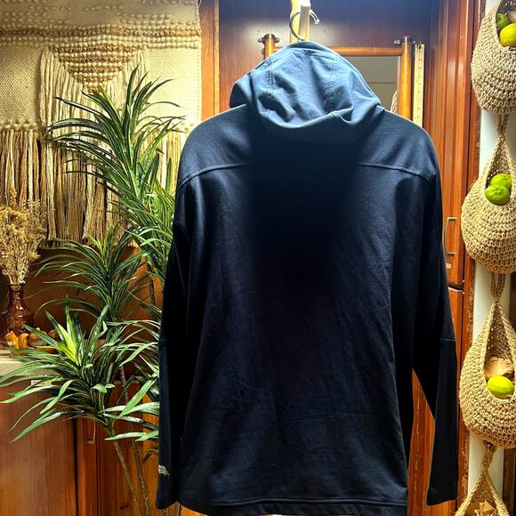 Tommy Bahama Florida Gators Hoodie M IslandZone Navy 1/4 Zip Pullover Sweatshirt - Picture 2 of 8